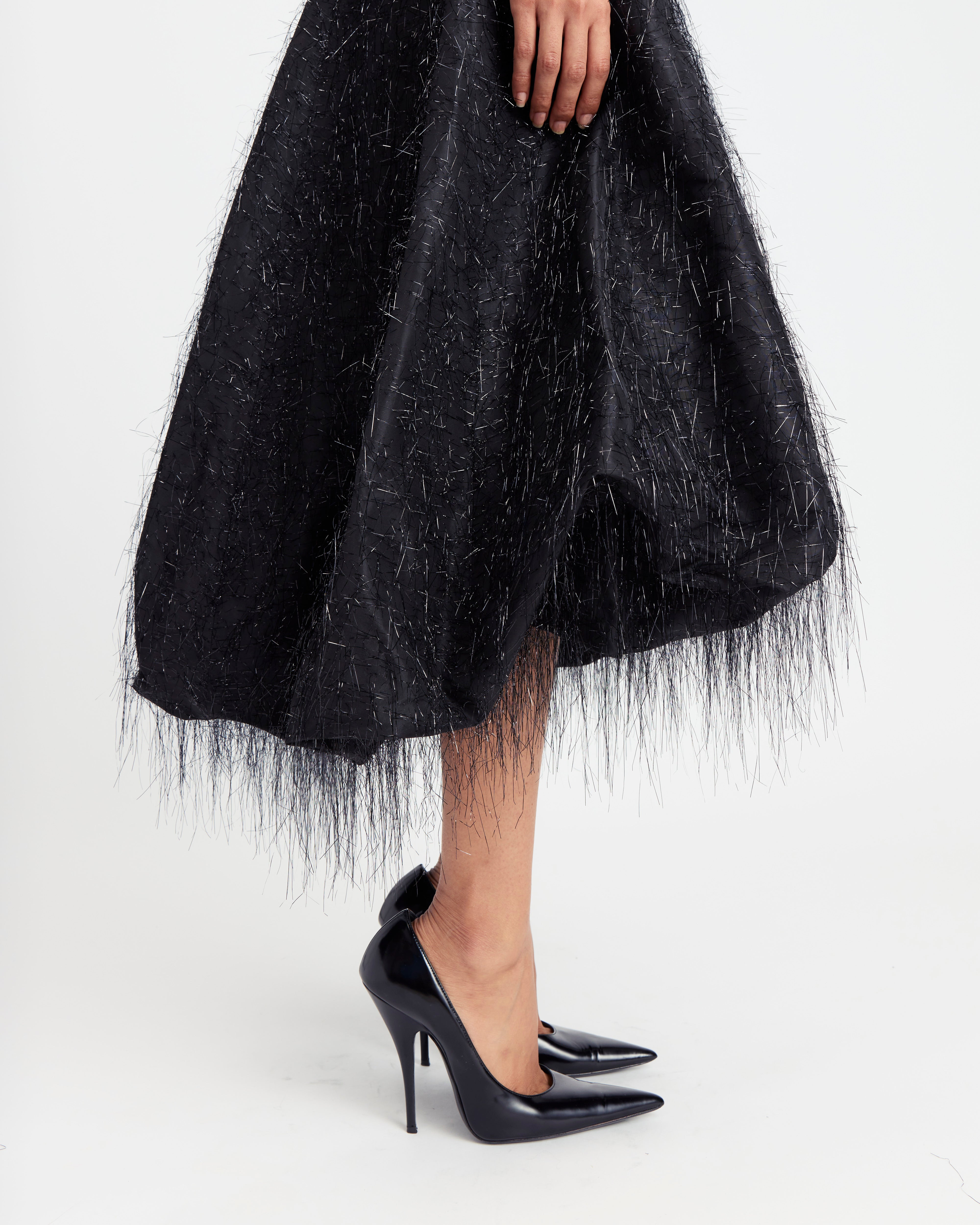 TANSI MIDI DRESS IN TEXTURE - 5