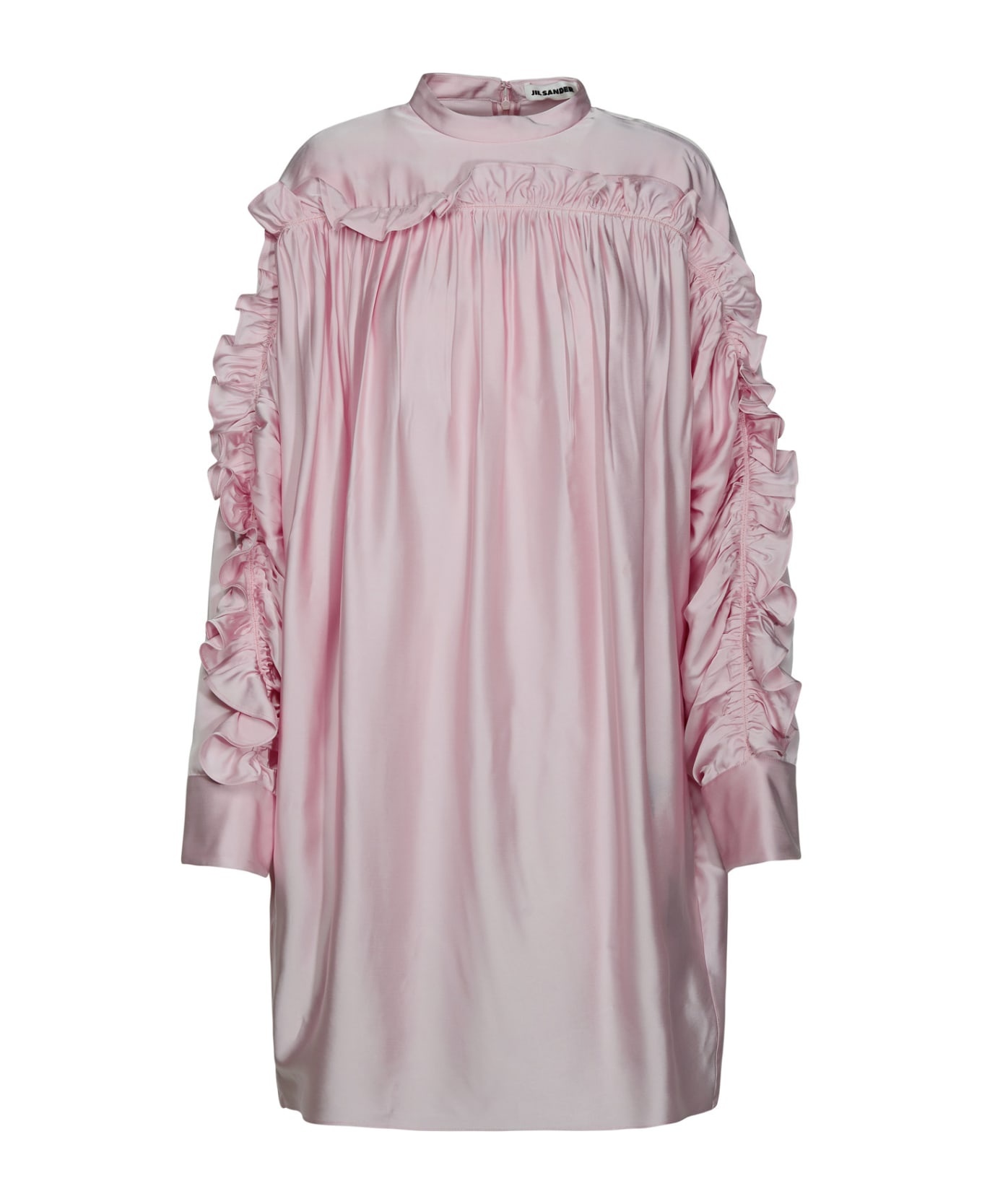 【送料&関税込】Jil Sander Pink Viscose Dress Jil Sander Pink Viscose Dress | italist