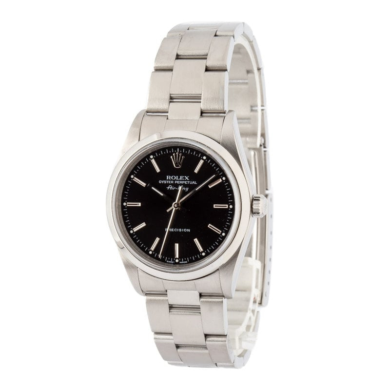 Rolex Air-King 14000M Black Dial - 2