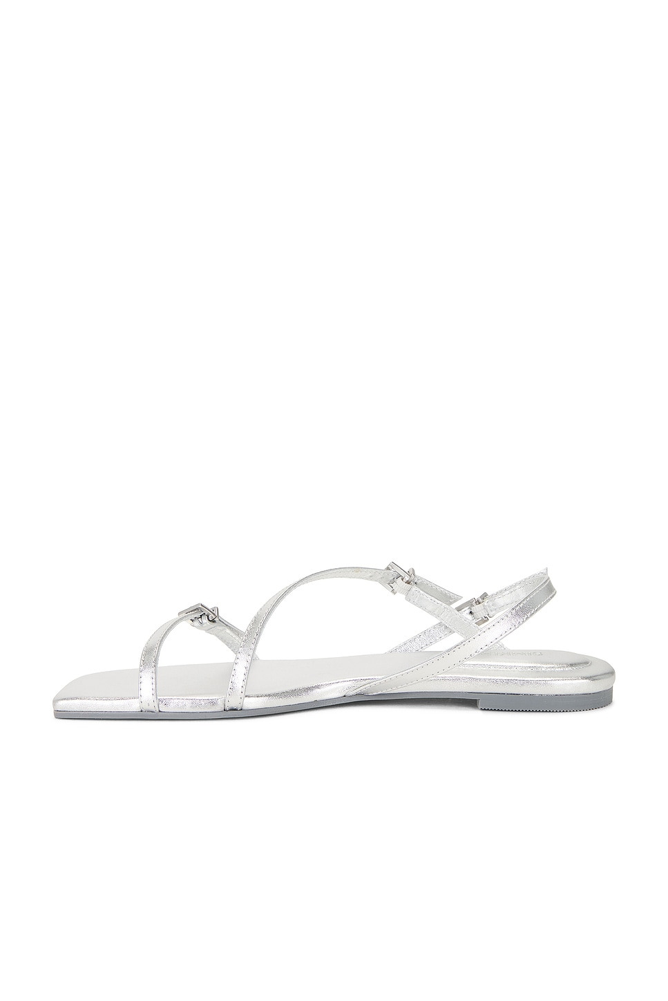 Carey Metallic Strappy Flat Sandal - 5