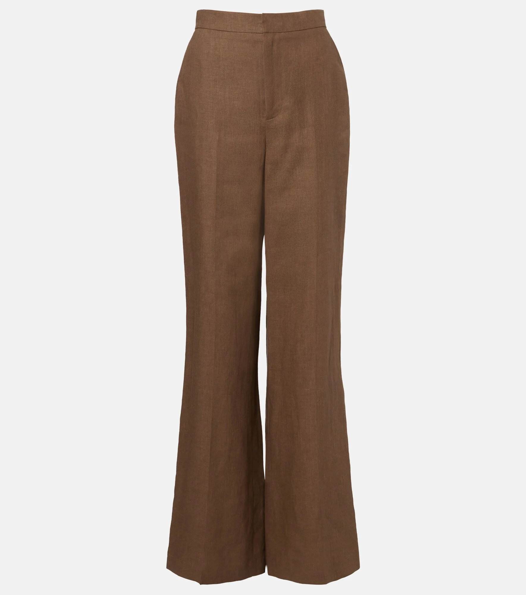 Dean linen wide-leg pants - 1