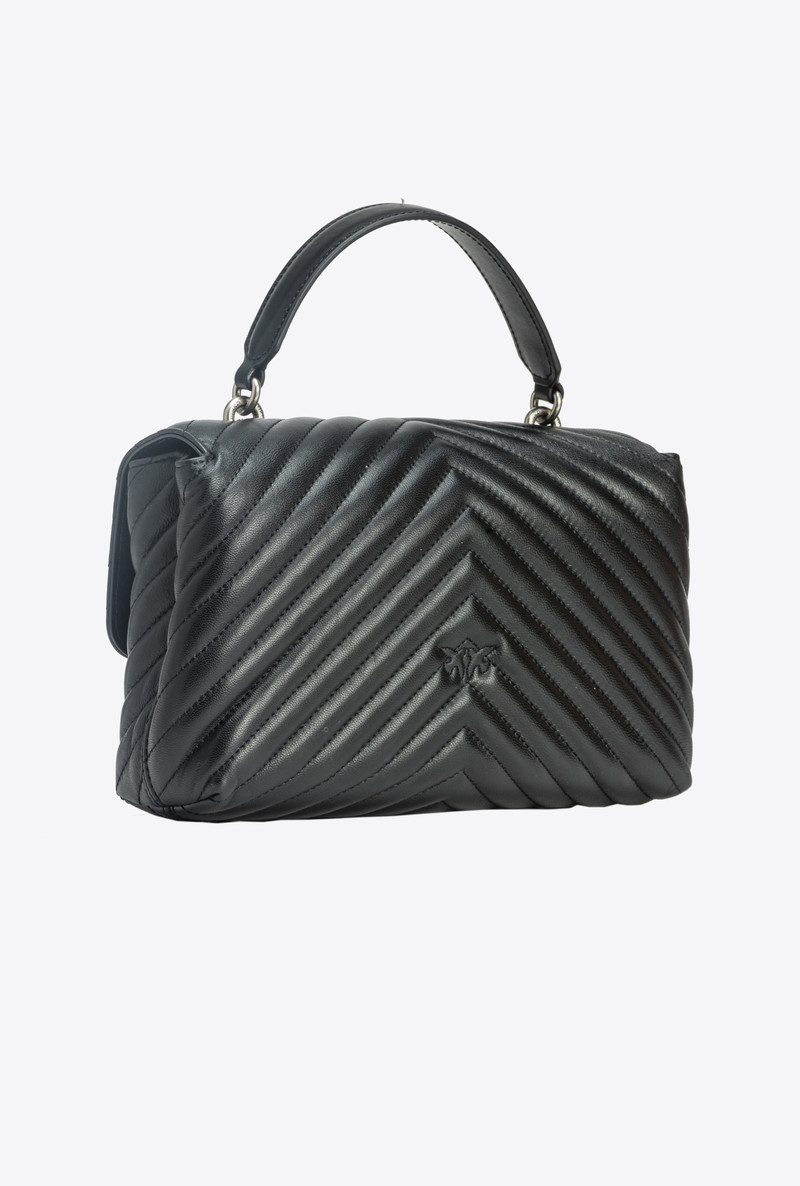 PINKO CLASSIC LADY LOVE BAG PUFF CHEVRON outlook
