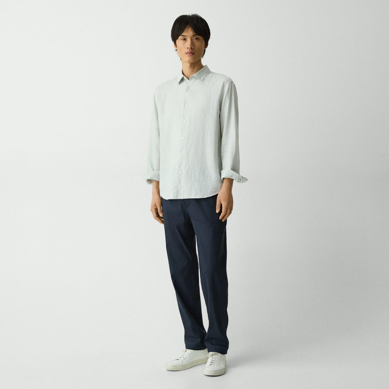 Theory Irving Shirt in Relaxed Linen outlook