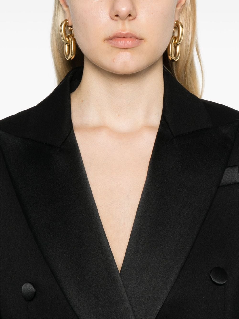satin-lapels blazer - 5