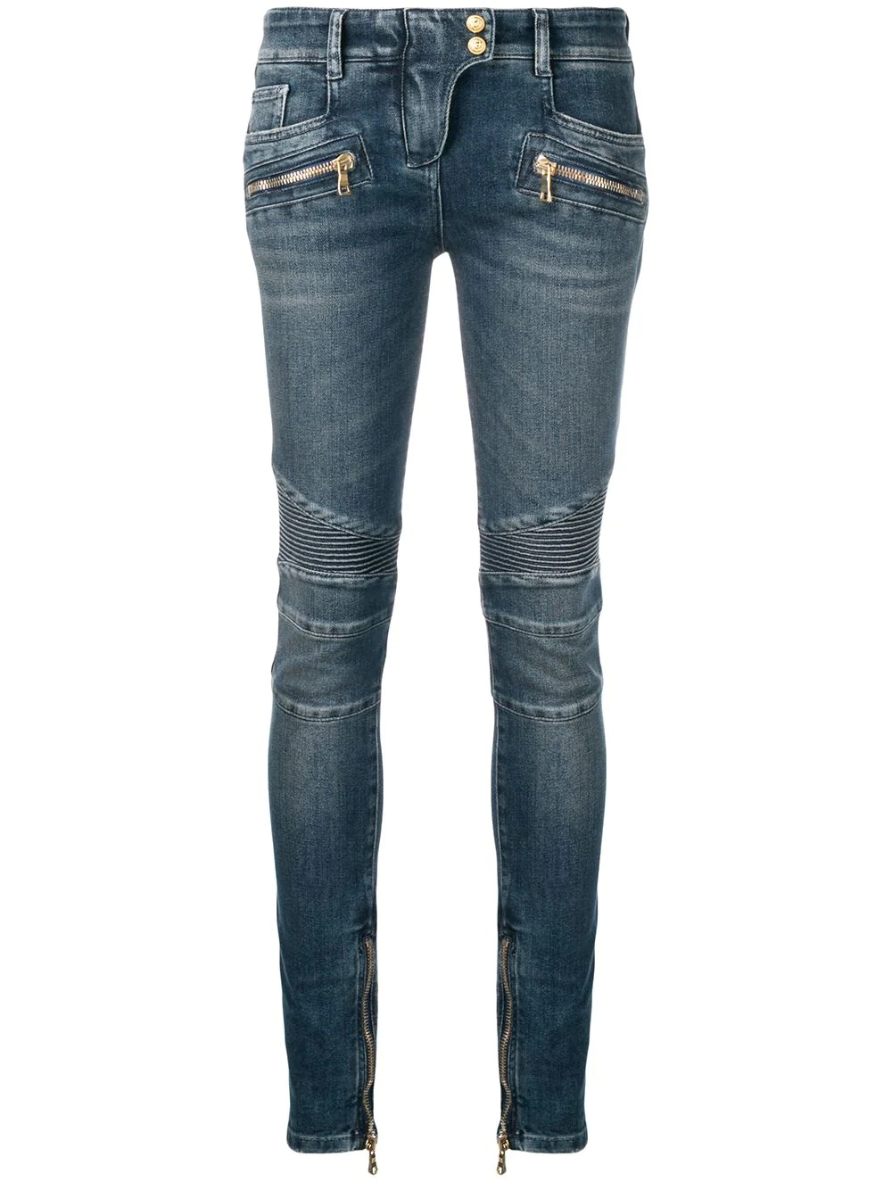 skinny biker jeans - 1