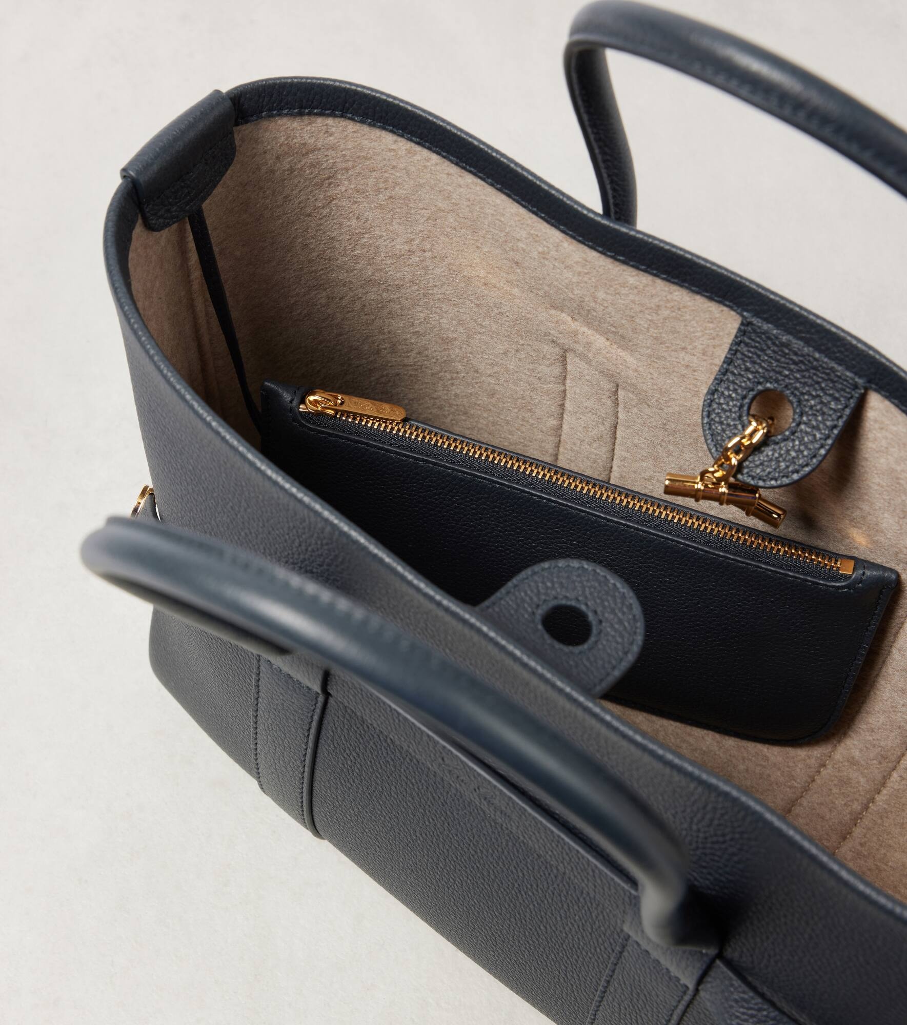 Ghiera Small leather tote bag - 3