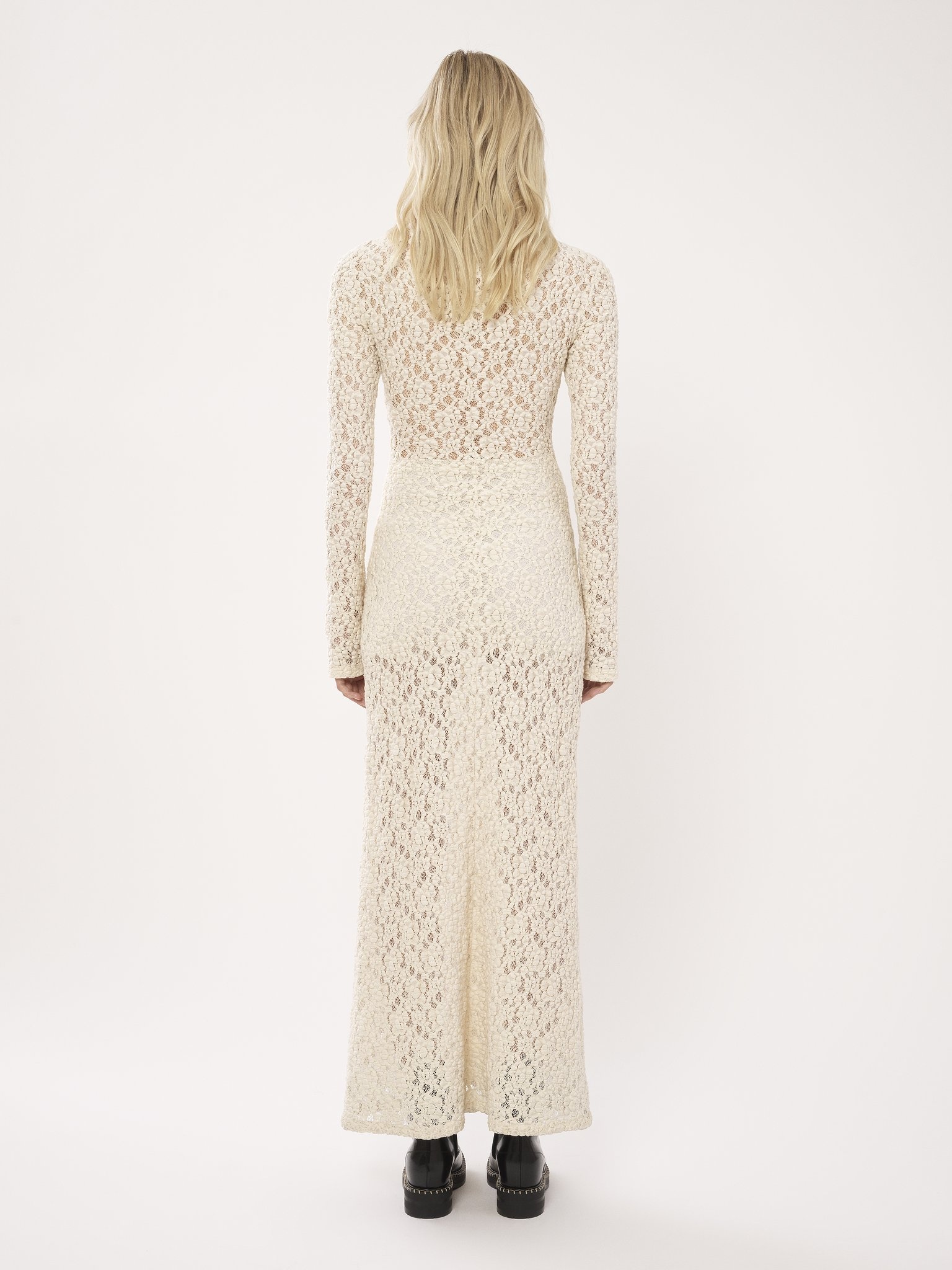 【CHLOE】maxi dress Chloé Long Sun Dress In Crêpe De Chine | Chloé US