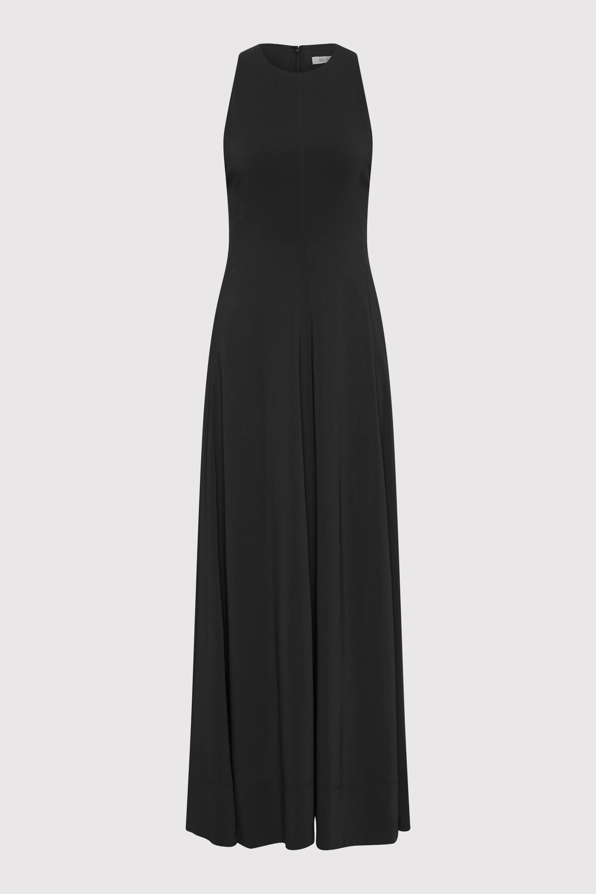 Cut Away Maxi Dress - Black - 1