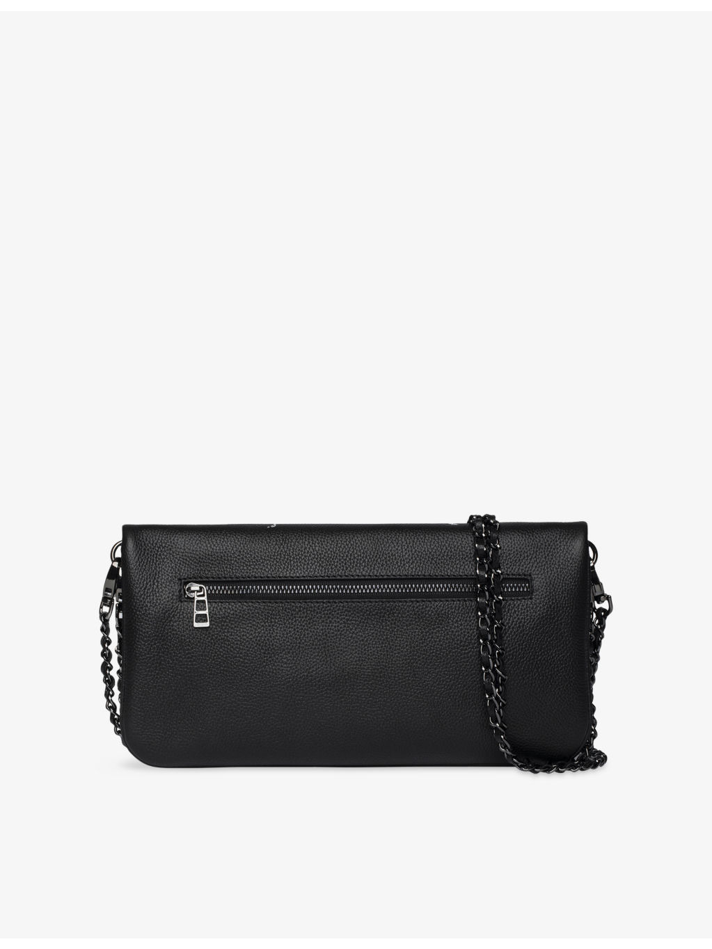 Rock Punch Leather Clutch Bag - 3