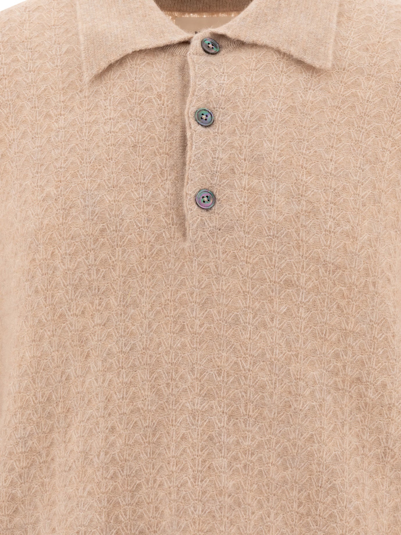 NN.07 - Nn.07 "alfie" Alpaca-blend Polo Sweater - 3