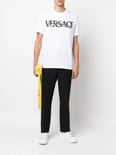 VERSACE logo-print short-sleeved T-shirt outlook