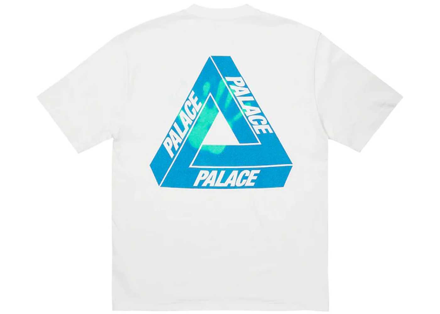 Palace Reacto Tri-Ferg T-Shirt White - 1