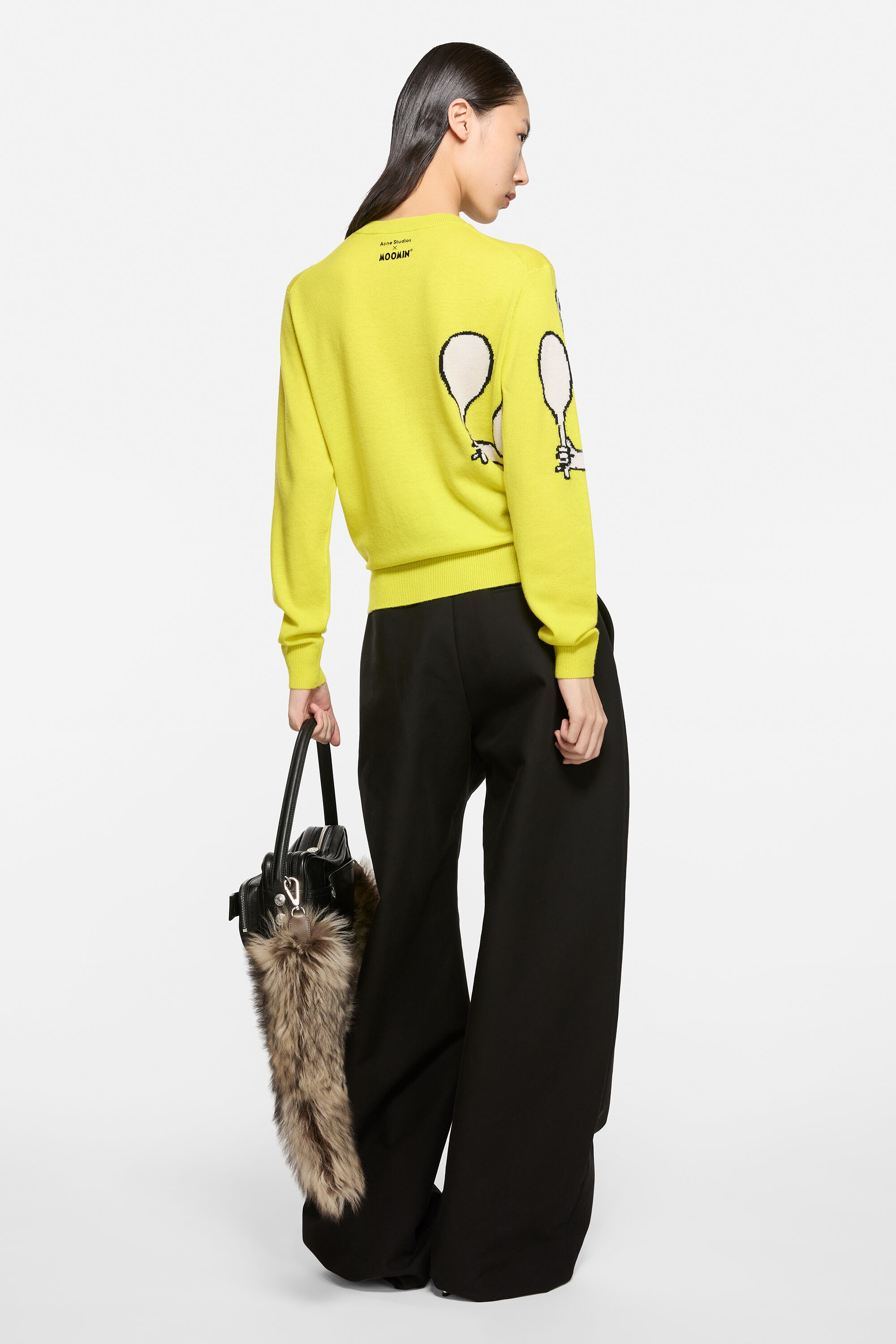 Jumper Acne Studios x Moomin - Neon yellow - 3