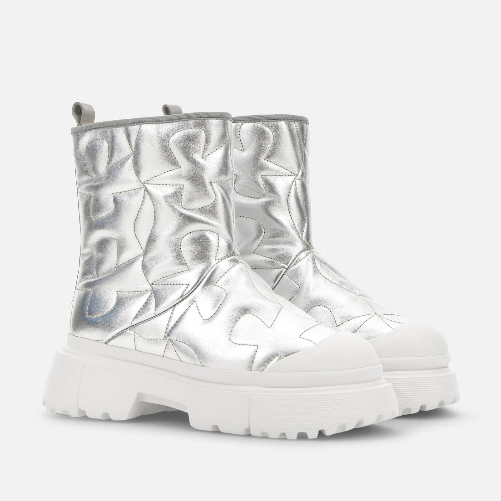 Ankle Boots Hogan H619 Silver - 2