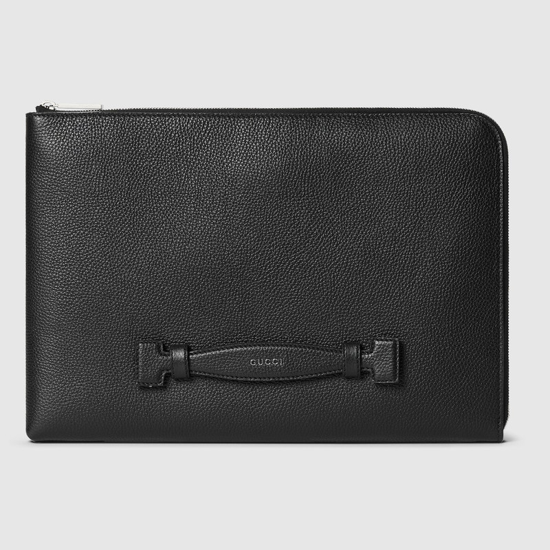Medium business case with Gucci logo 1