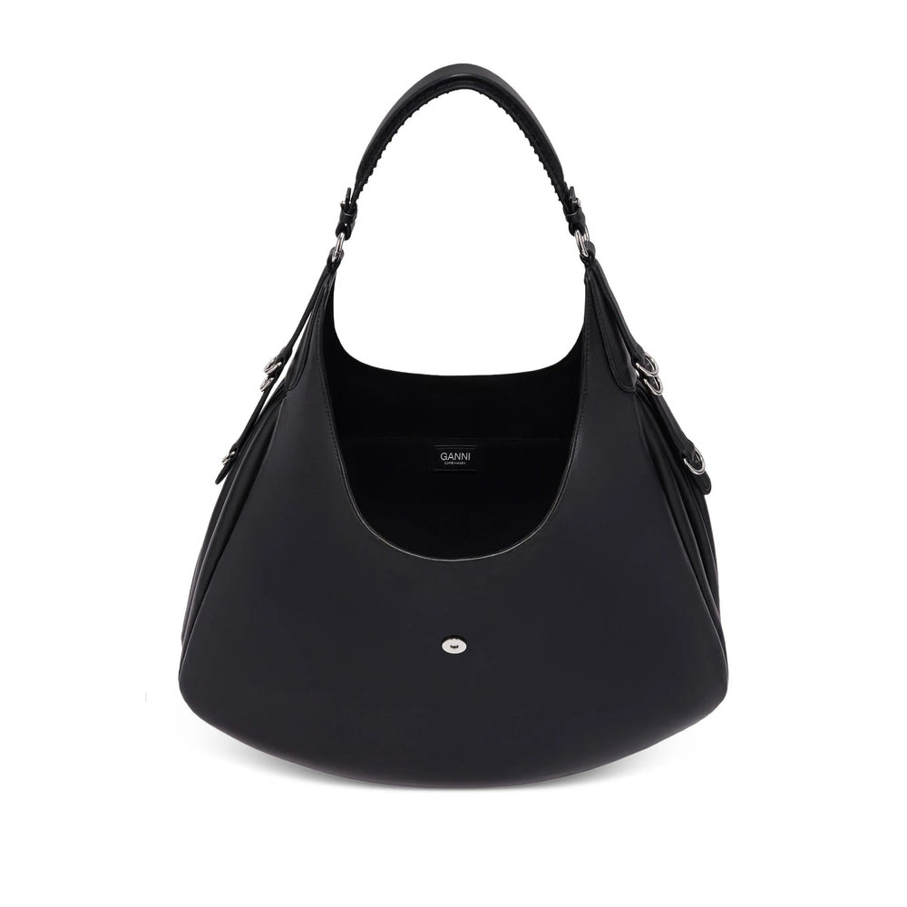 Ganni Black Shoulder Bags Women - 3