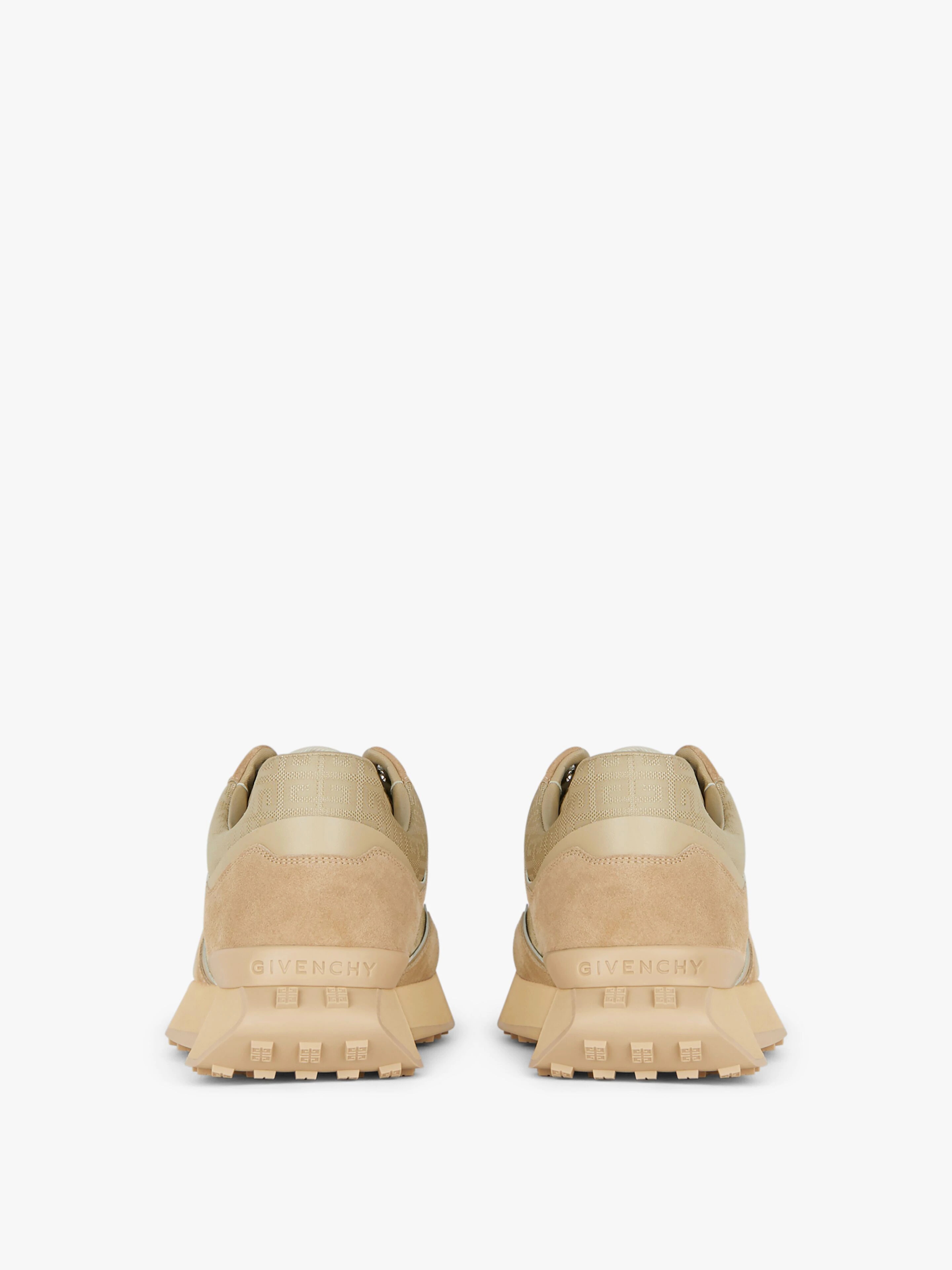 GIV RUNNER SNEAKERS IN SUEDE, LEATHER AND 4G JACQUARD - 6