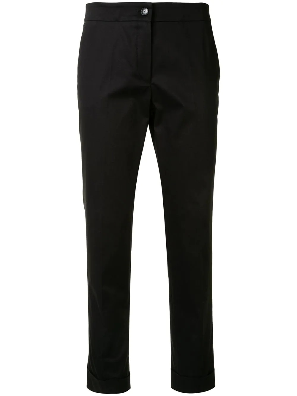 mid-rise slim-fit trousers - 2