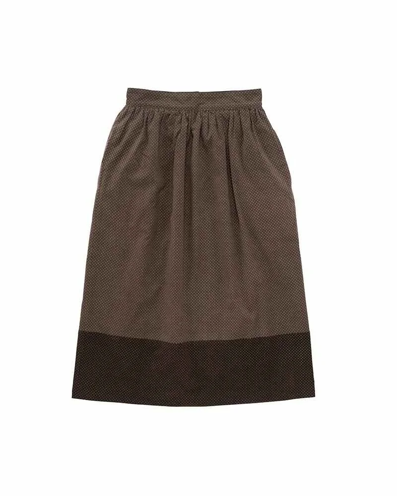 MAXI SKIRT KOFU (N.D.) MUD - 1