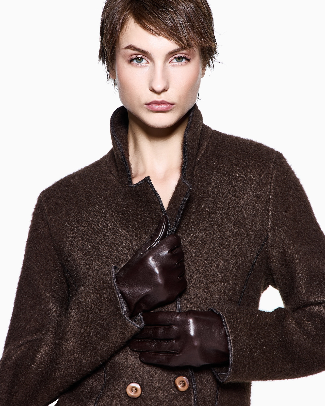LAMBSKIN NAPPA LEATHER GLOVES - 3