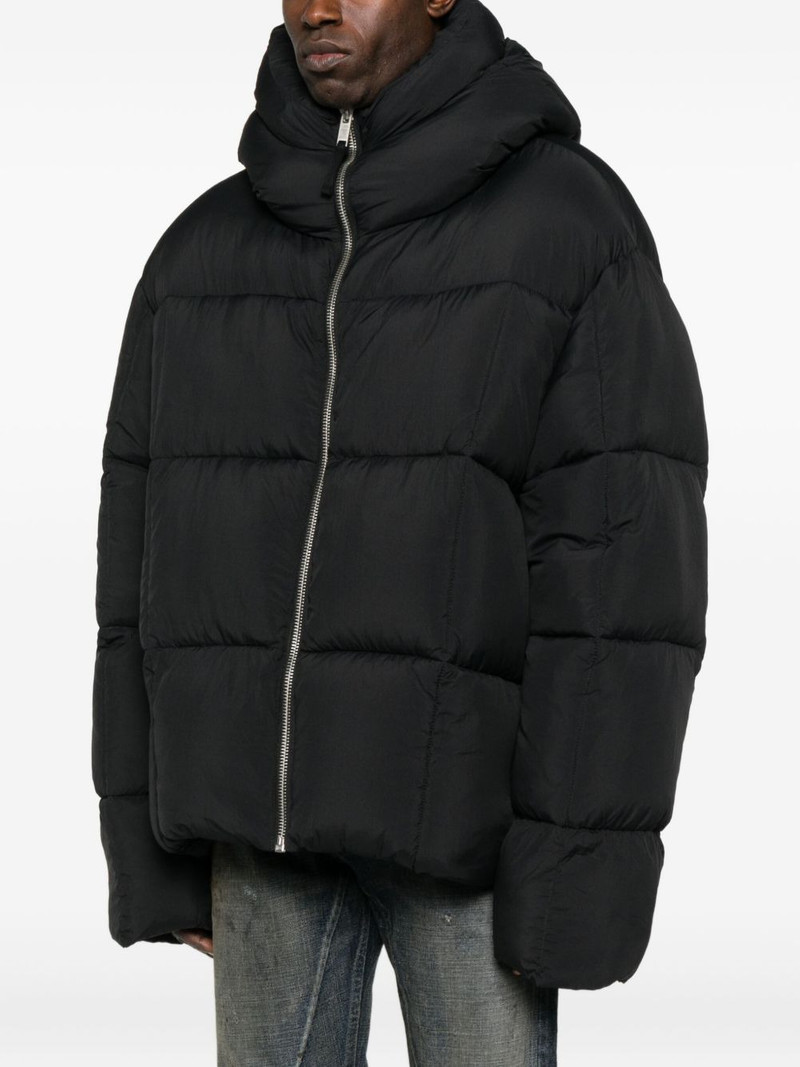 thom/krom quilted hooded jacket outlook