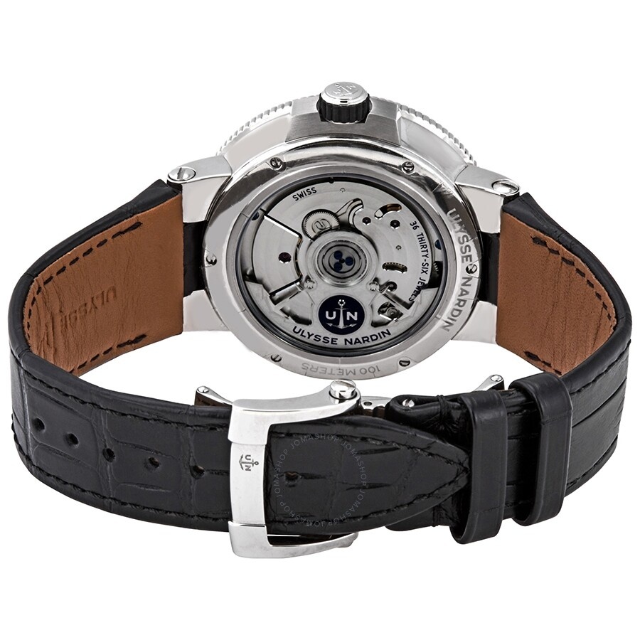 Ulysse Nardin Marine Tourbillon Automatic White Enamel Dial Men's Watch 1283-181/E0 - 3