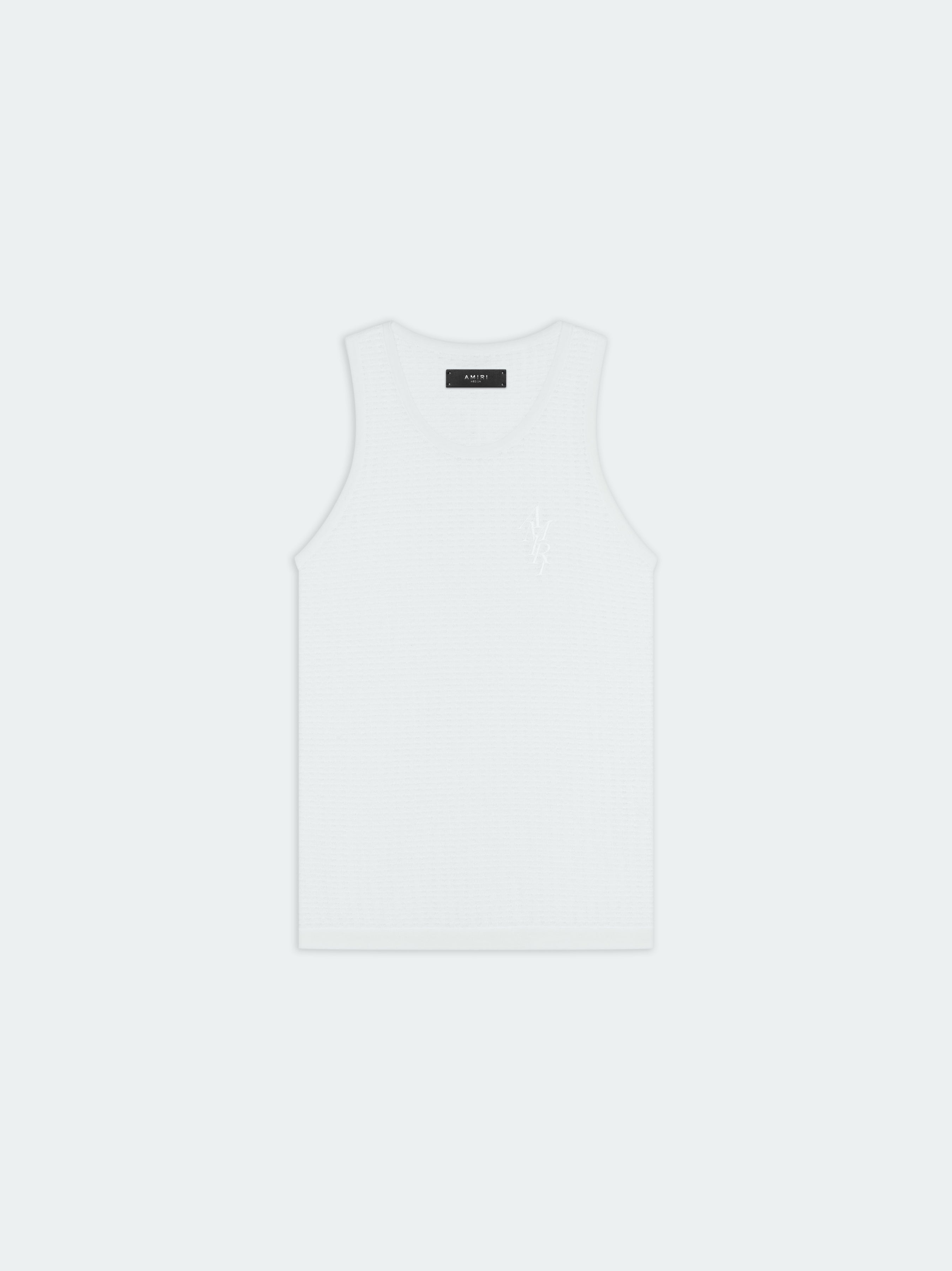 WAFFLE STITCH TANK - 1