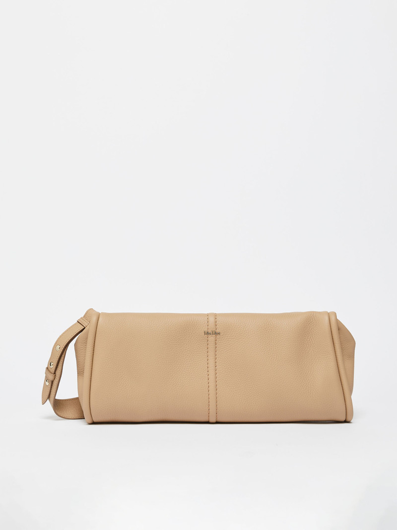 AMALIA Leather clutch bag 1