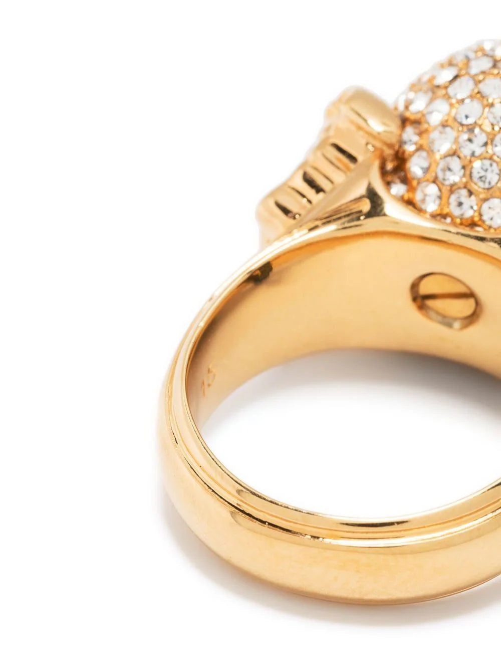 Versace Women Ring With Crystals - 2