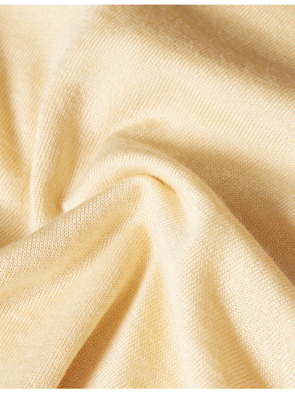 Round-Neck Long-Sleeves Wool And Silk Jumper - 6