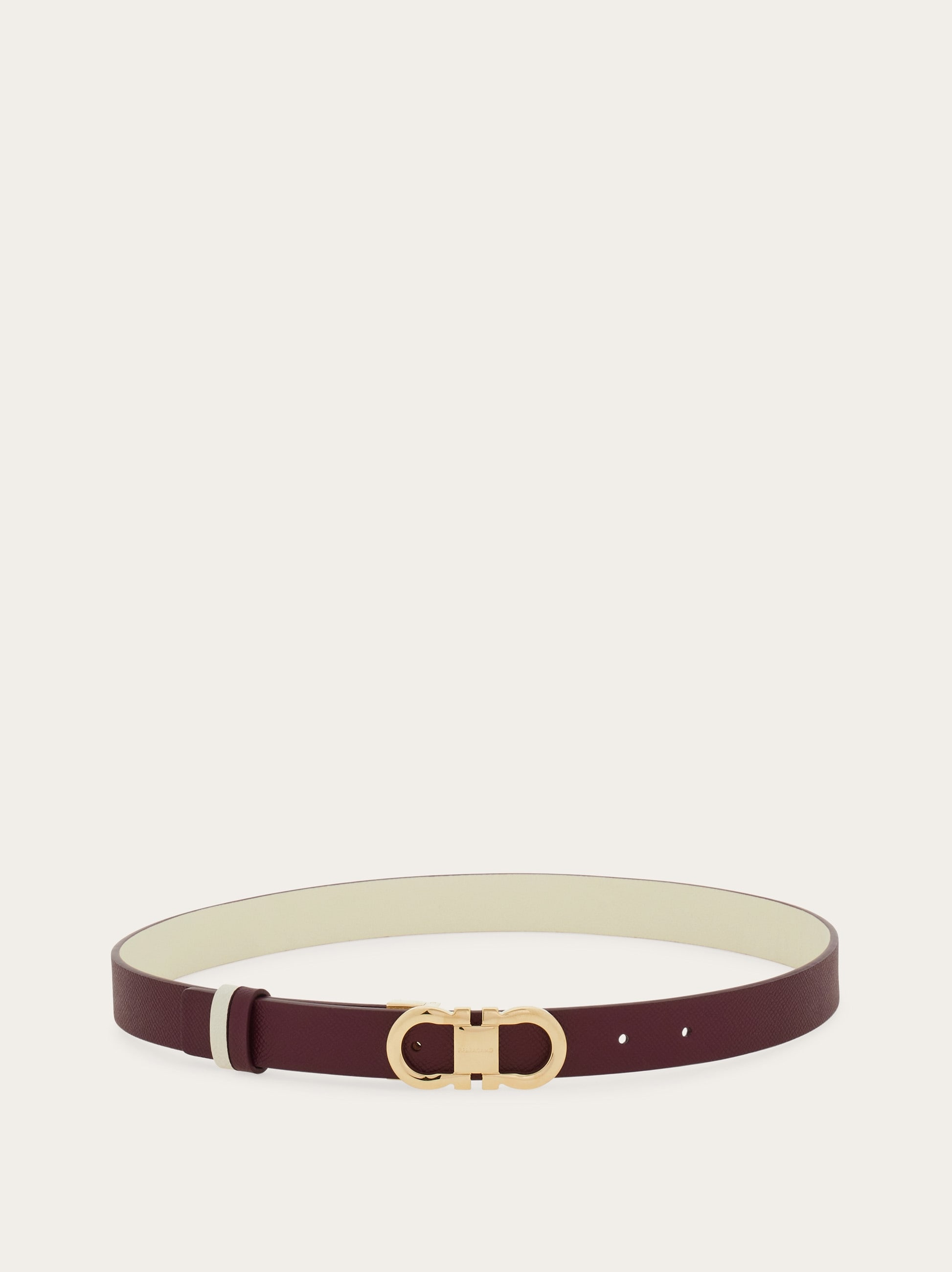 Reversible and adjustable Gancini belt - 3