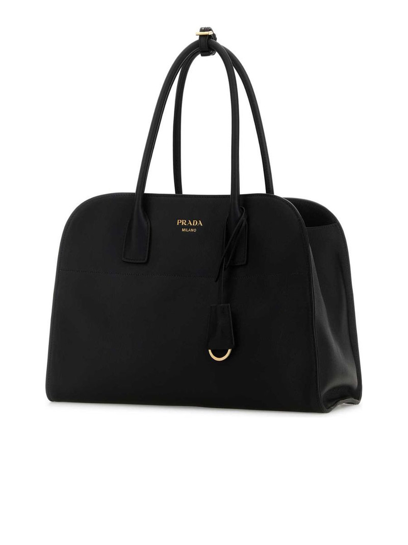 Prada Medium Leather Shopping Bag outlook