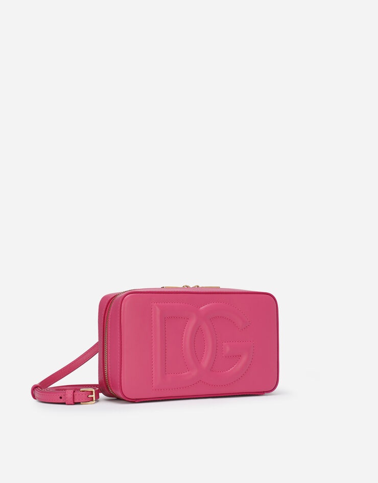Small calfskin Logo camera bag - 3