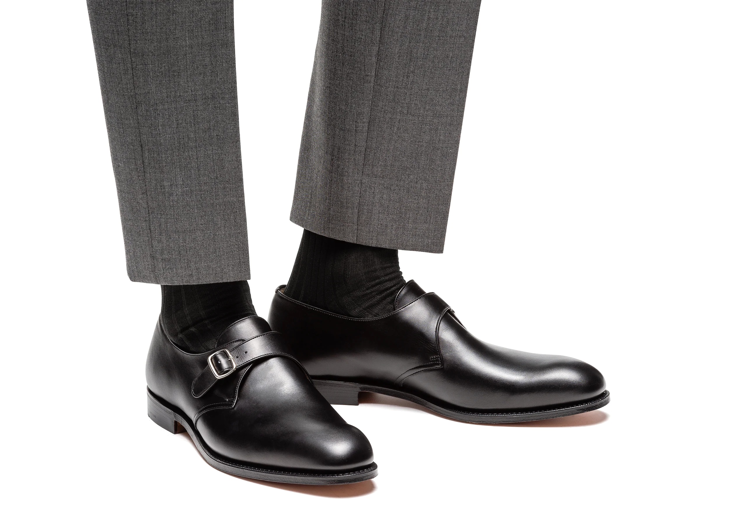 Becket 173
Calf Leather Monk Strap Black - 5