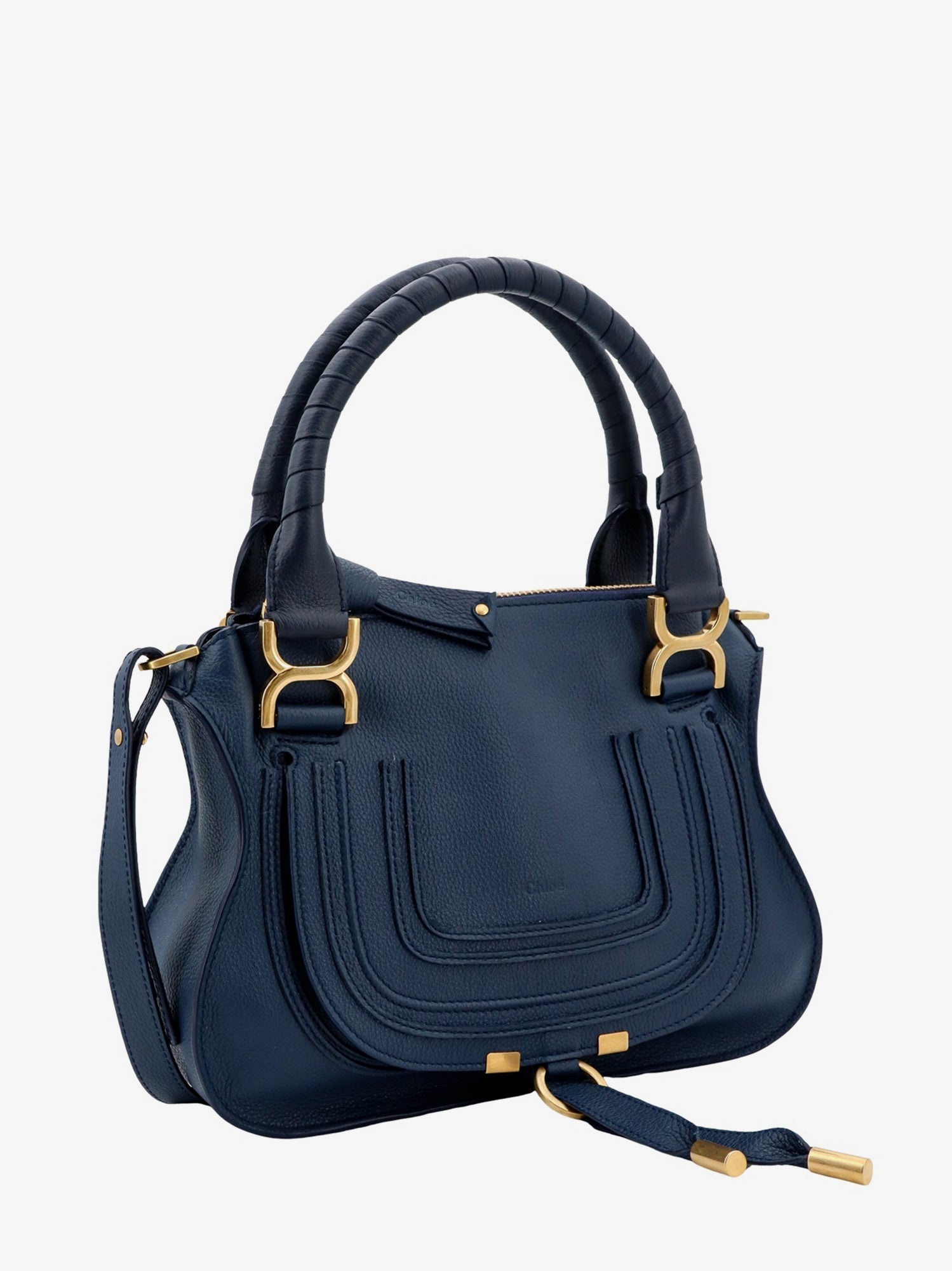 Chloe' Woman Marcie Woman Blue Handbags - 3