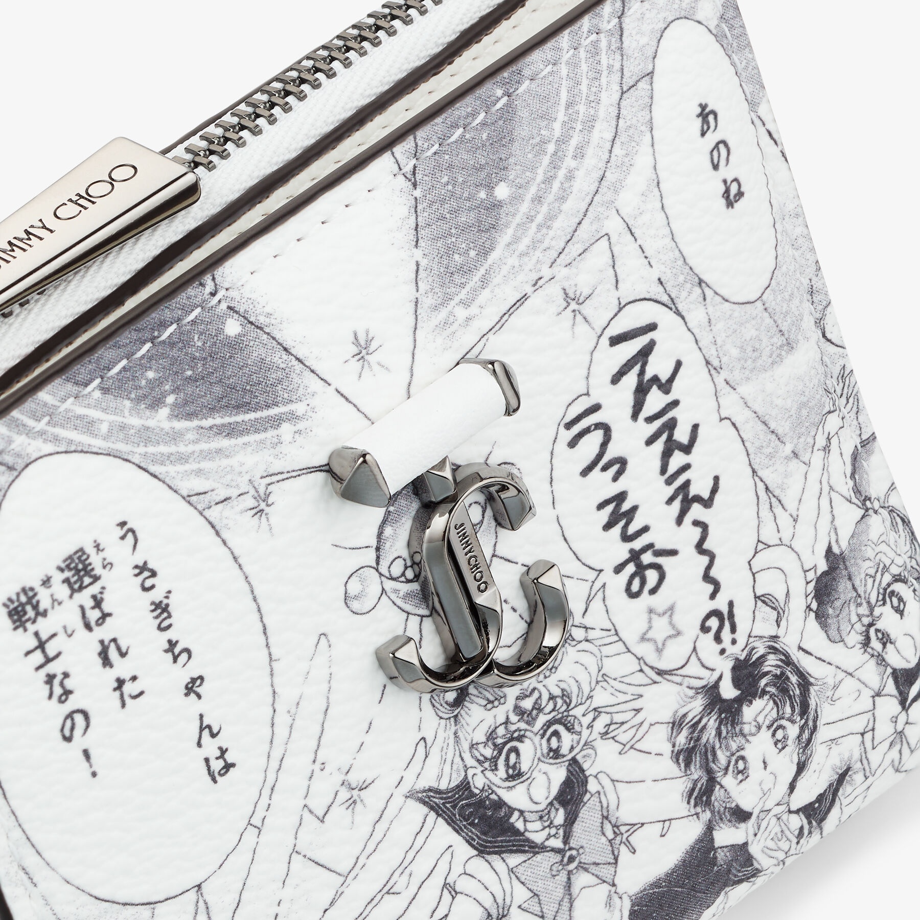 Sailor Guardians Hanni Wallet
Monochrome Manga Printed PU Leather Wallet - 3