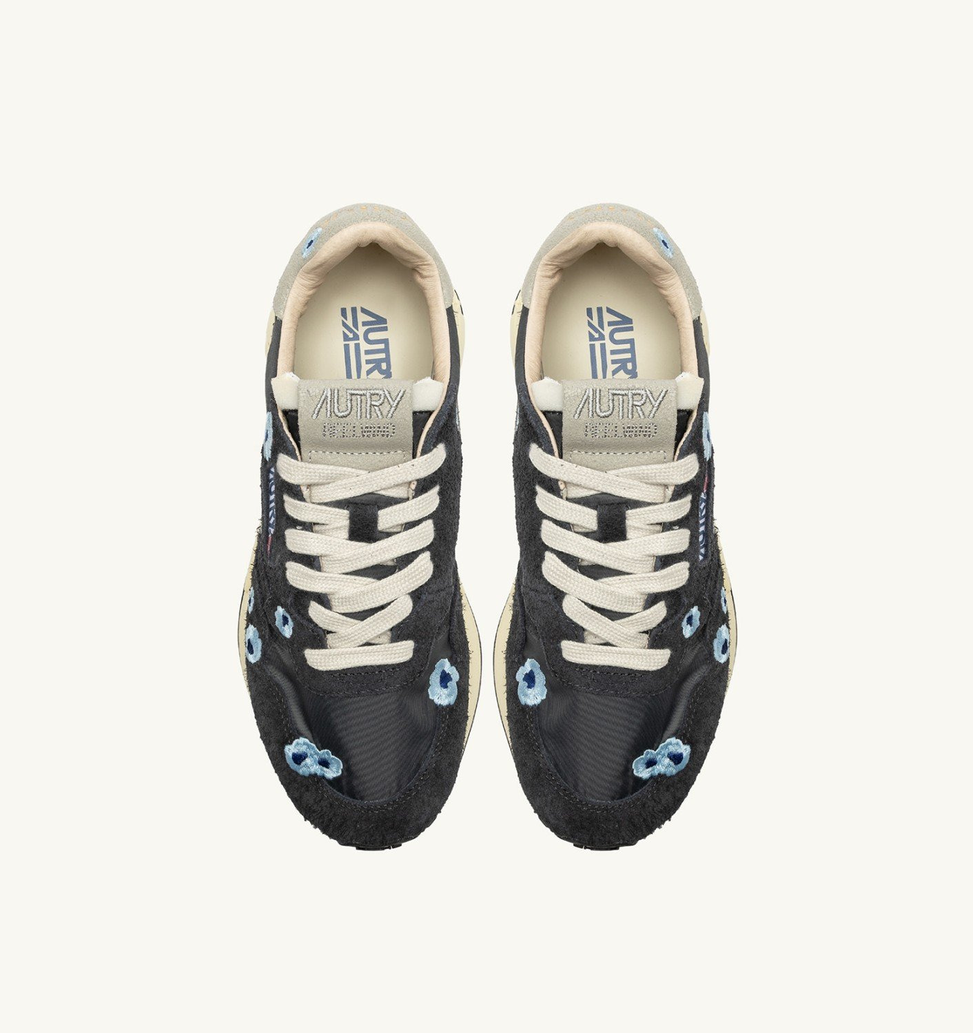 REELWIND LOW SNEAKERS IN PHAN AND CELESTIAL BLUE EMBROIDERY - 5