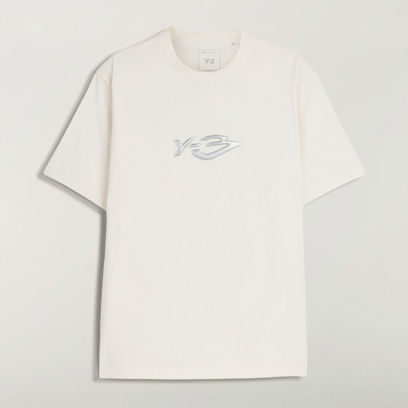 Y-3 LIQUID LOGO SHORT SLEEVE TEE 1