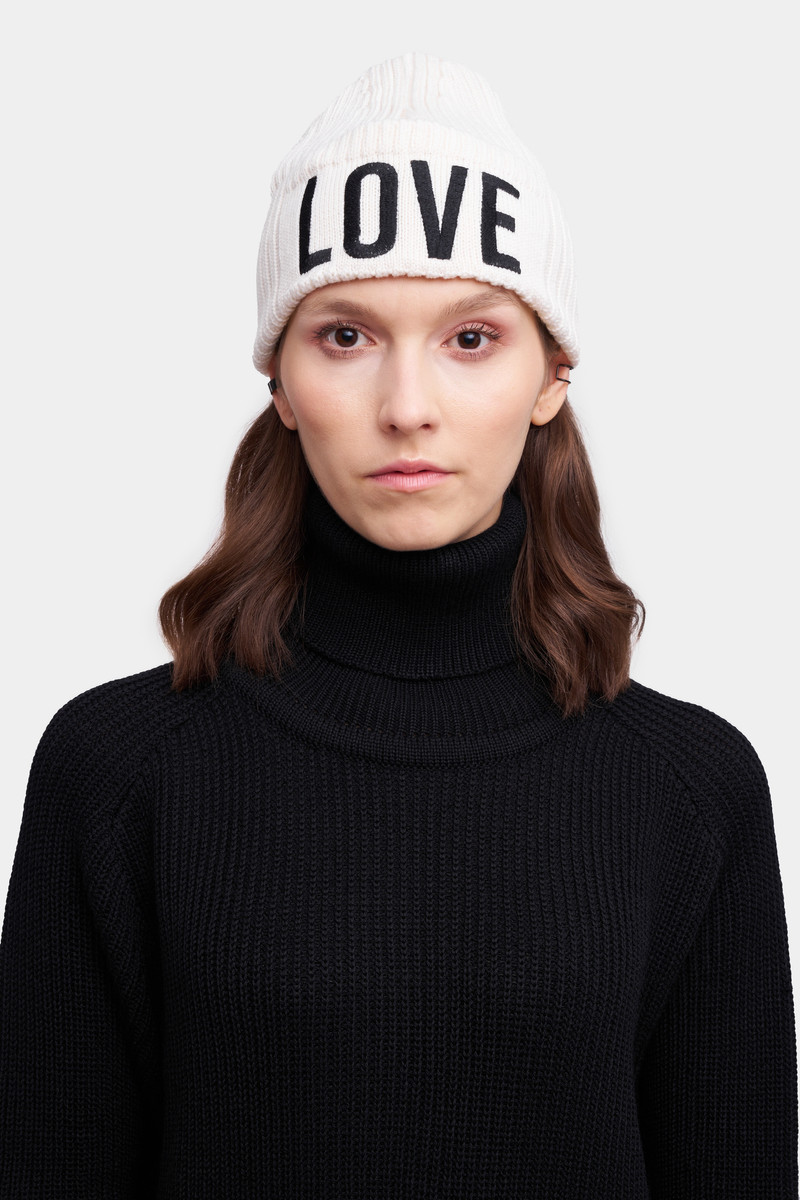 Stutterheim Talk Beanie Off White outlook
