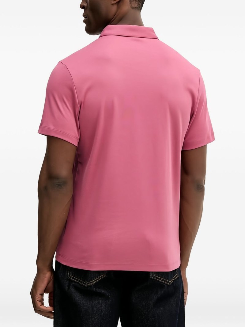 buttoned short-sleeve polo shirt 3
