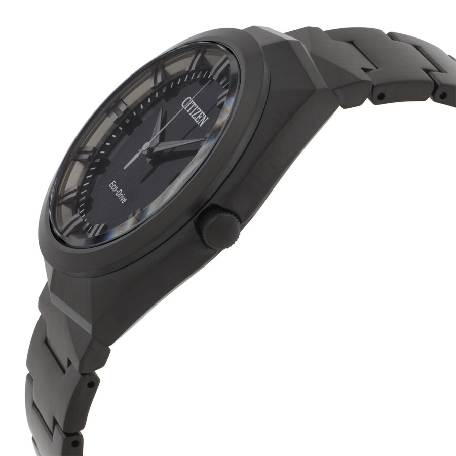 Citizen - Open Box - Citizen Eco-Drive 365 Quartz Black Dial Men's Watch BN1015-52E - 2