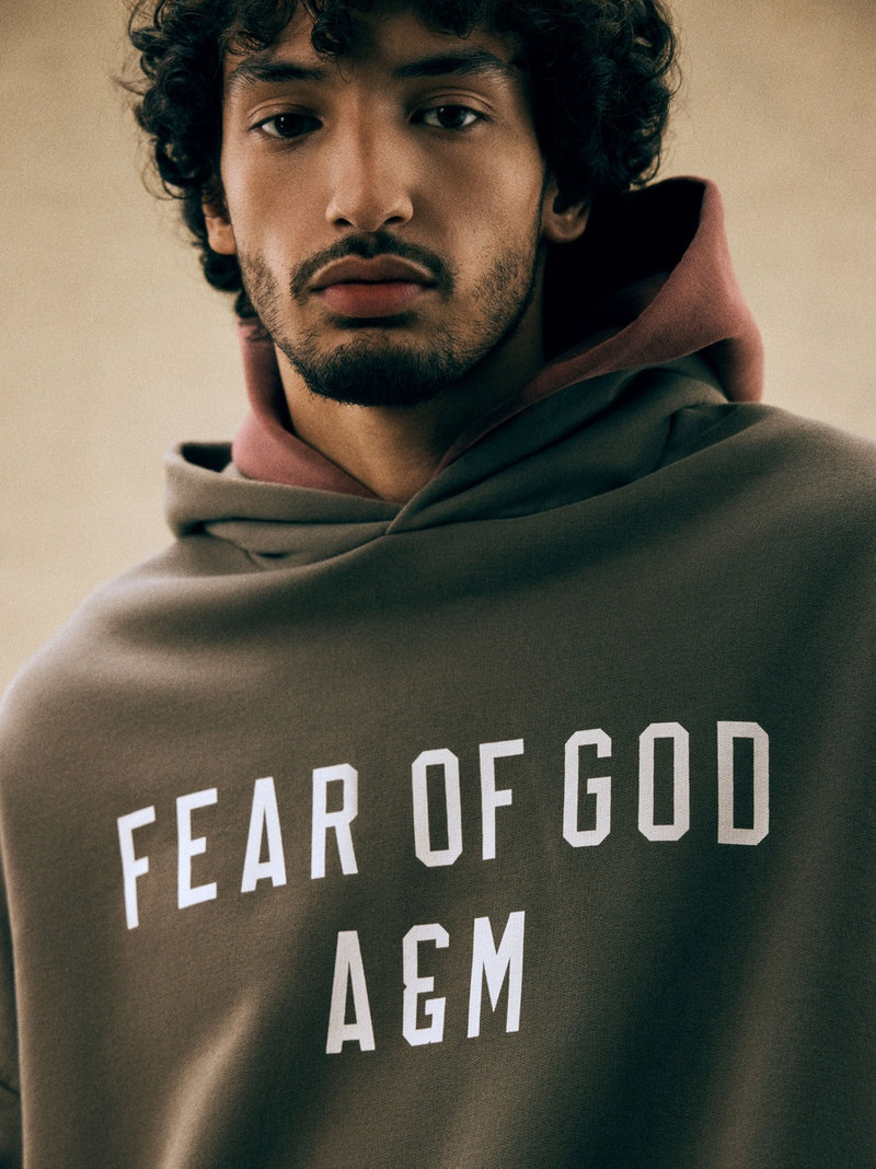 ESSENTIALS Heavy Fleece Hoodie outlook