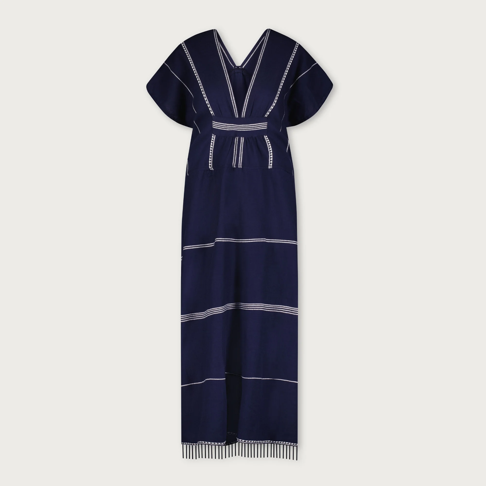 lemlem Gasira V-neck caftan - 1