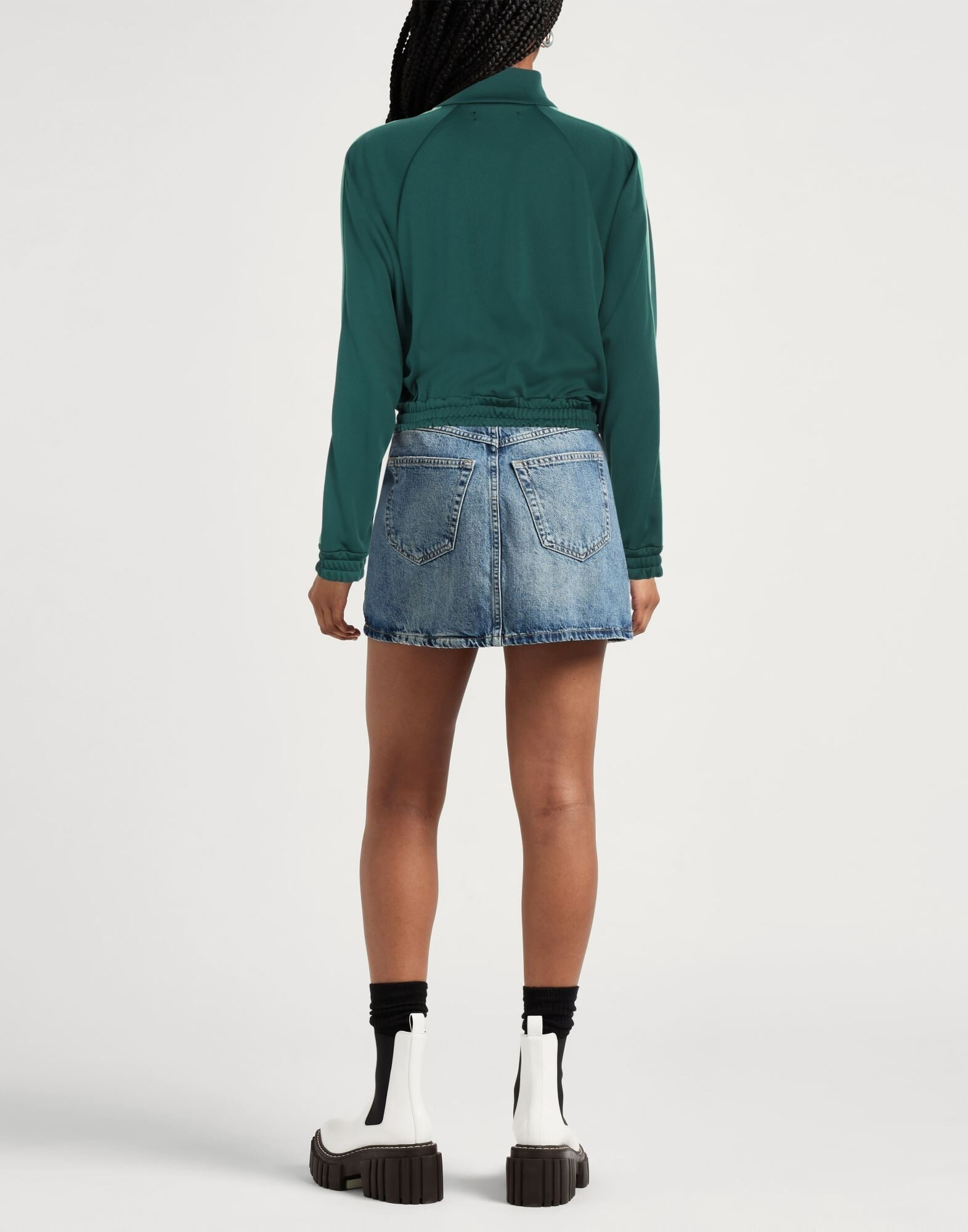 Green Women's Sweatshirt - 3
