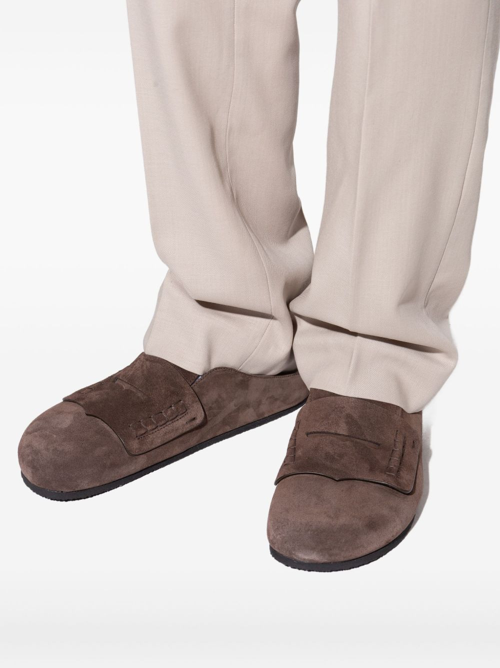suede slippers - 5