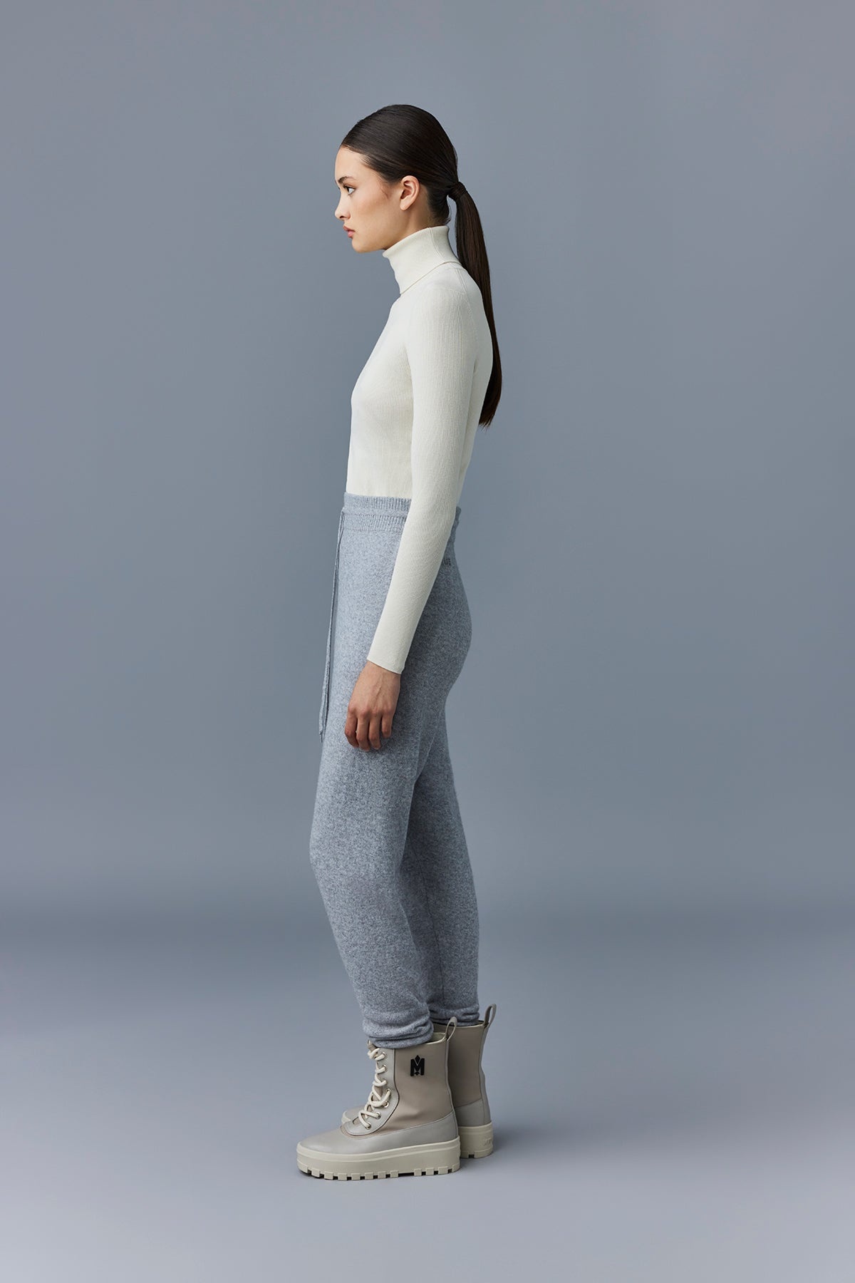 NATHALY Cashmere-blend sweatpants - 2