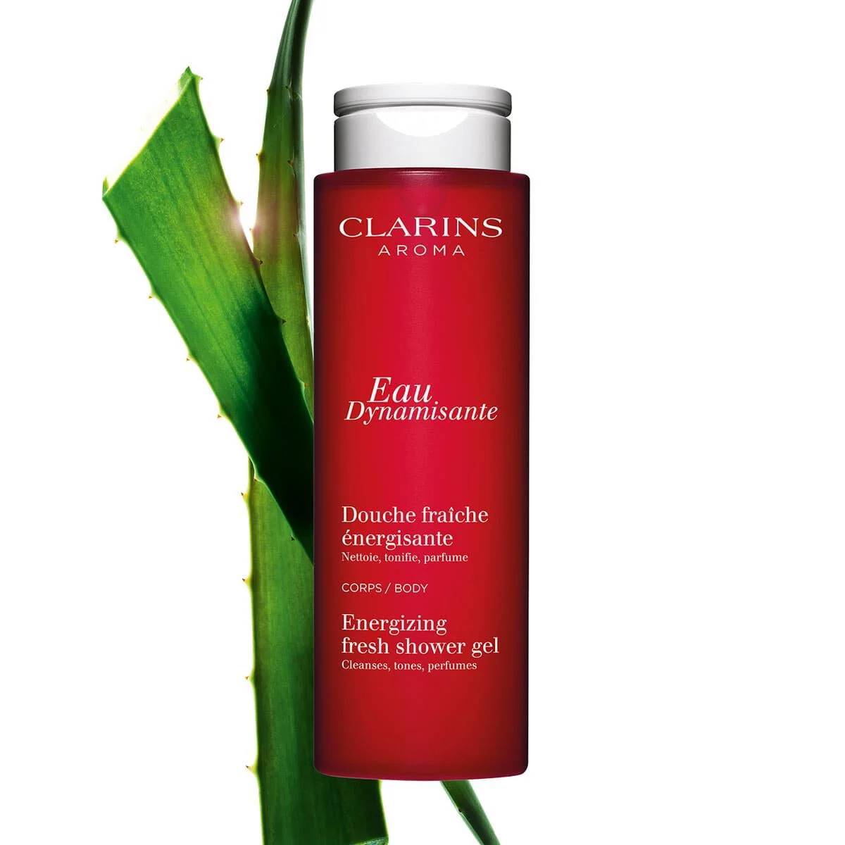 Eau Dynamisante Energizing Fresh Shower Gel - Foaming + Cleansing Aromatherapy Body Wash - 1
