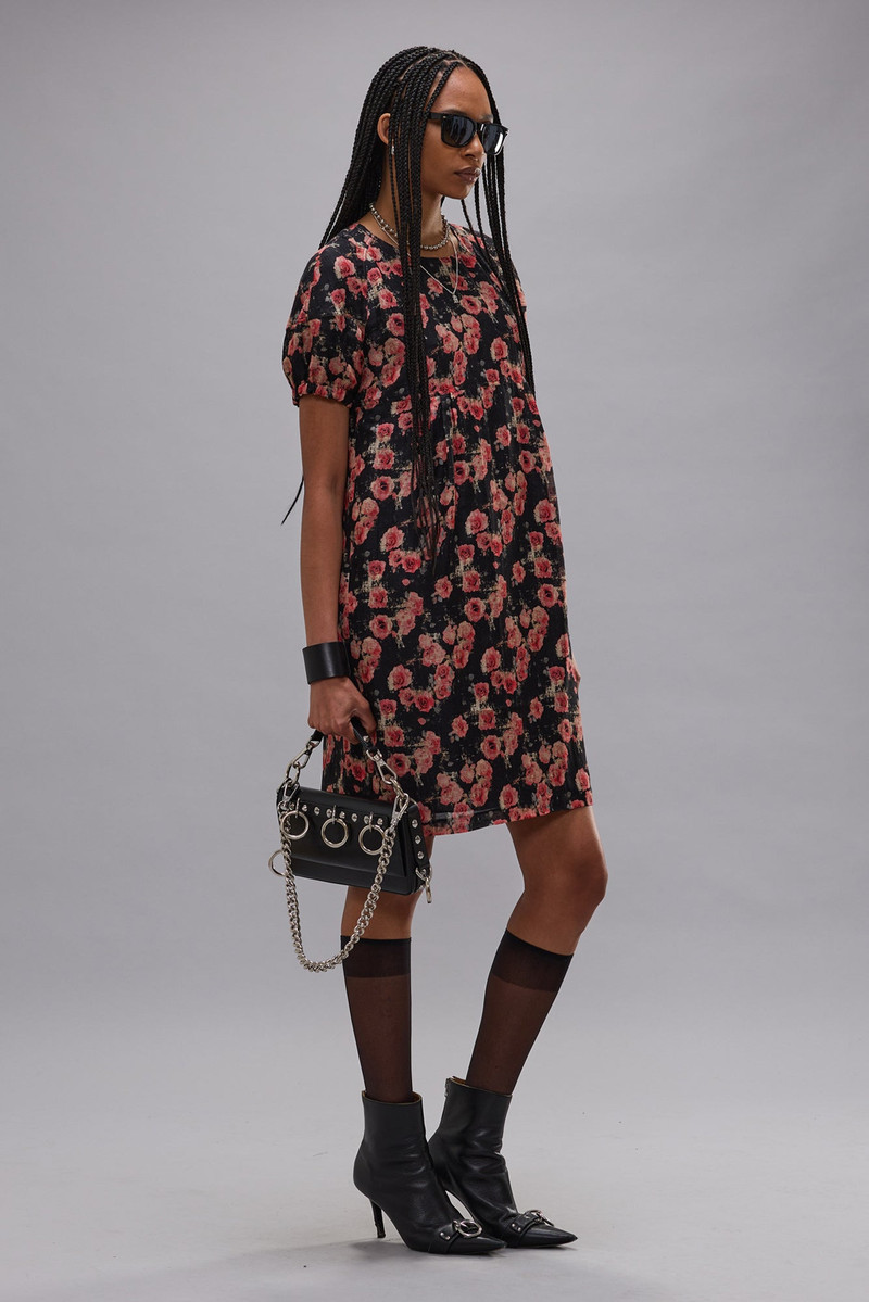 RAGLAN SLEEVE BABYDOLL DRESS 3