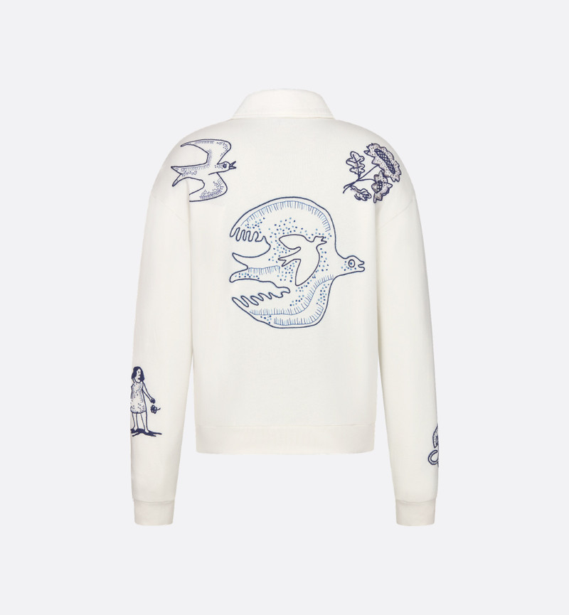 Dior Sweatshirt with Zipped Collar outlook