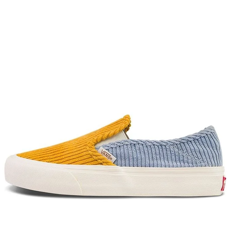Vans Unisex Slip-On 운동화 황색/파랑 VN0A5HYQA0Q - 1